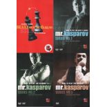 DVD. Kasparov, G. Mr. Kasparov Series No. 1 – 3. Training with Garry Kasparov. 3 DVD‘S. (