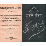 Bachmann, Ludwig. Schachjahrbuch für 1910. I. Teil. XXIV. Fortsetzung der Sammlung geistreicher