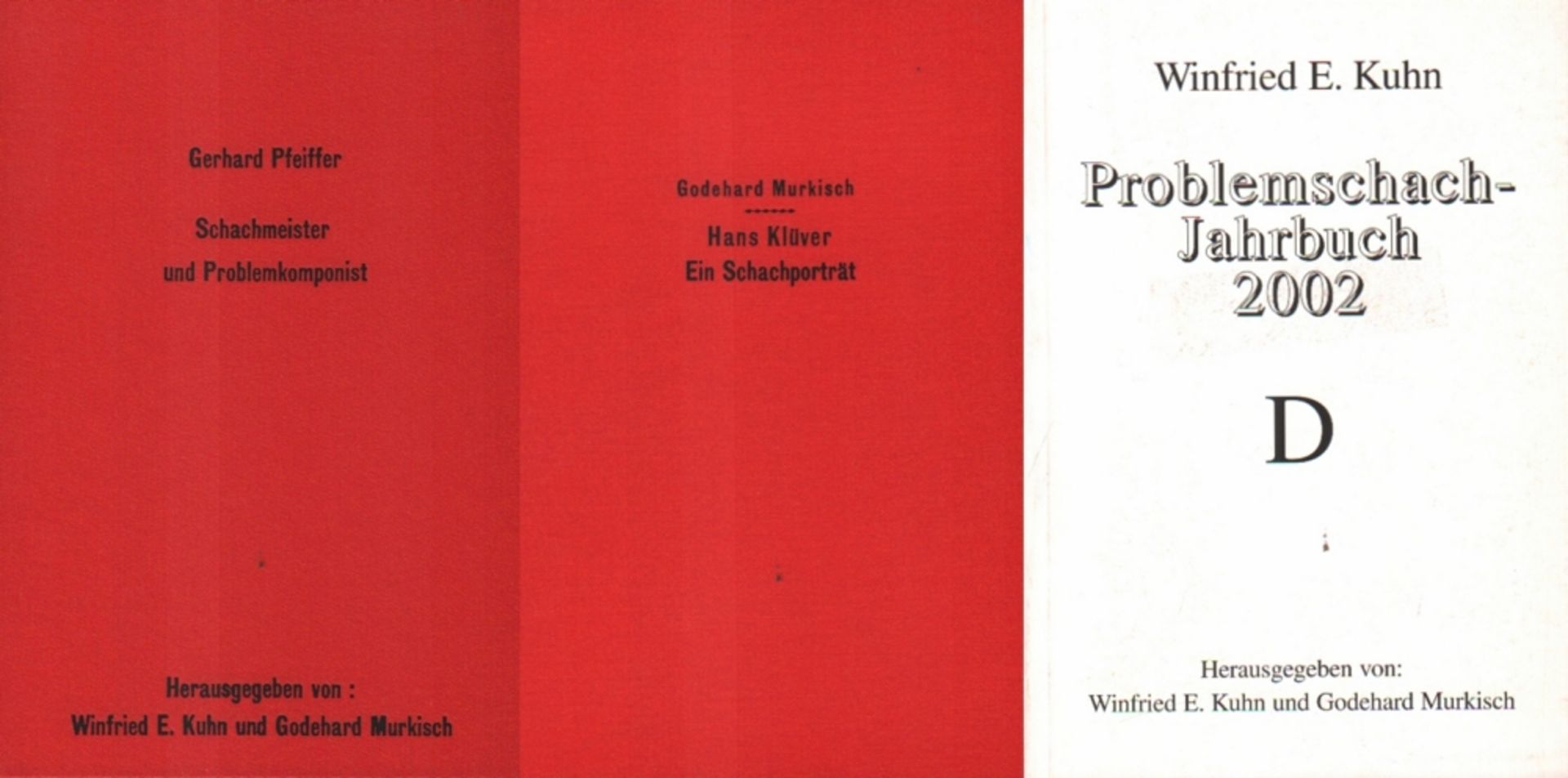 Pfeiffer. Seehofer, Wilfried. Gerhard Pfeiffer. Schachmeister und Problemkomponist. Unter