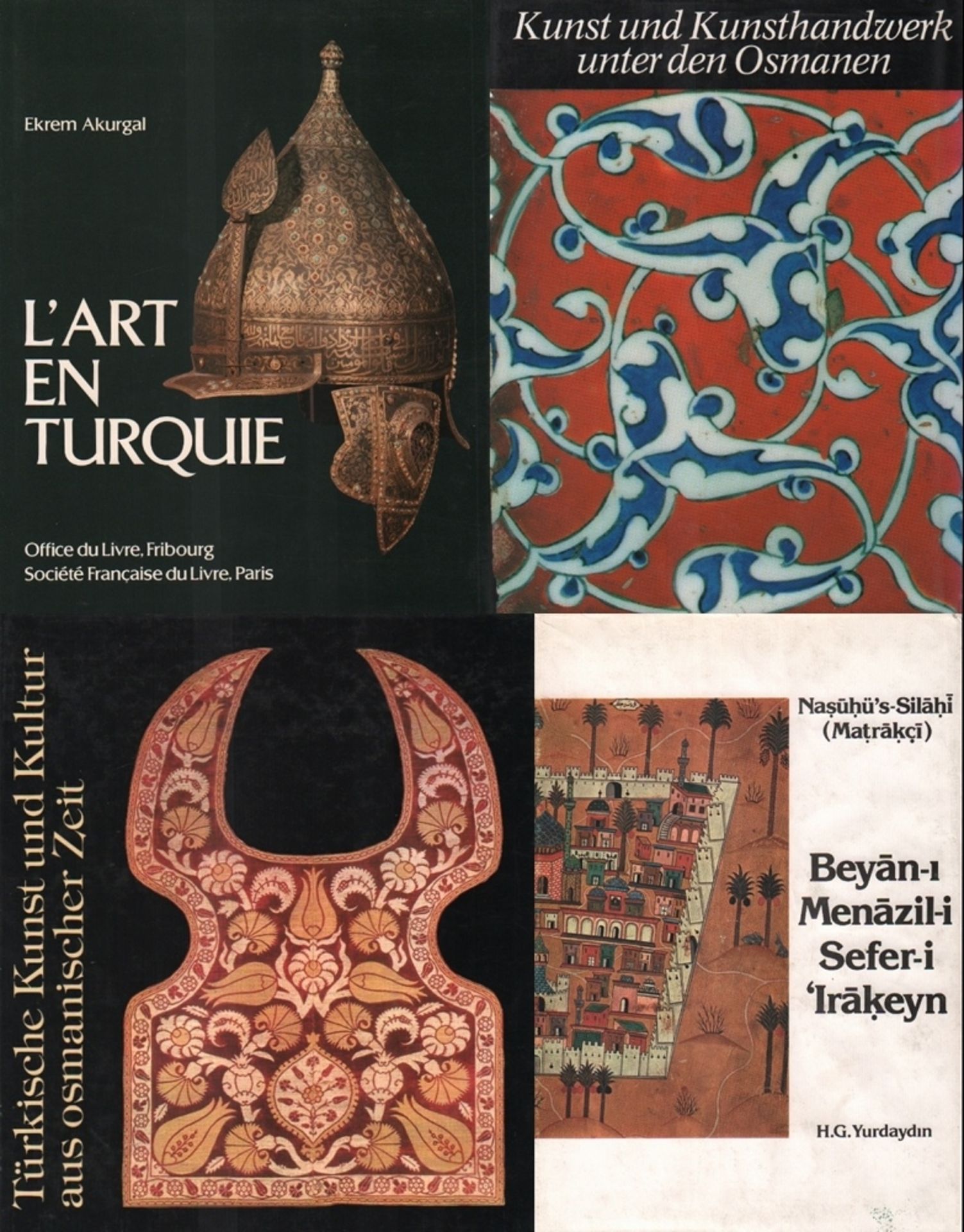 Islamistik. Akurgal, Ekrem. L'Art en Turquie sous la direction d'Ekrem Akurgal avec la collaboration
