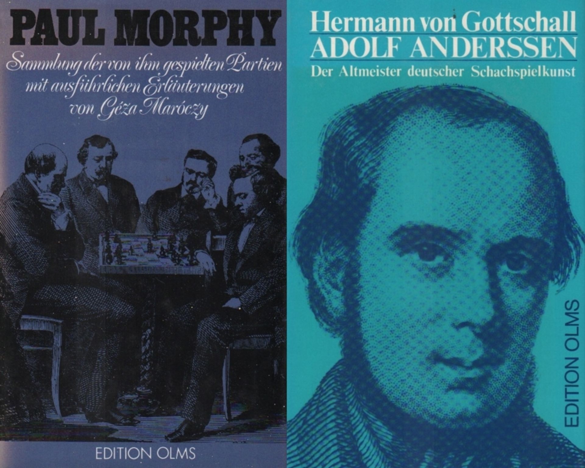 Morphy. Maróczy, Géza. Paul Morphy. Sammlung der von ihm gespielten Partien mit ausführlichen