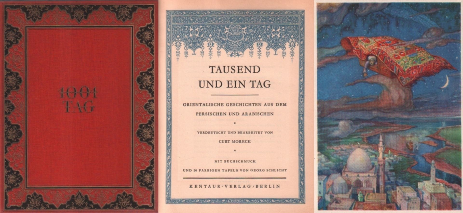 Kinderbuch. Tausend und ein Tag. Orientalische Geschichten aus dem Persischen und Arabischen.