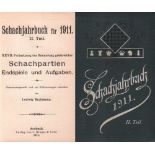 Bachmann, Ludwig. Schachjahrbuch für 1911. II. Teil. XXVII. Fortsetzung der Sammlung geistreicher