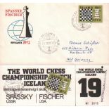 Fischer – Spassky. Eintrittskarte zur 19. Partie des Weltmeisterschaftskampfes Fischer – Spassky