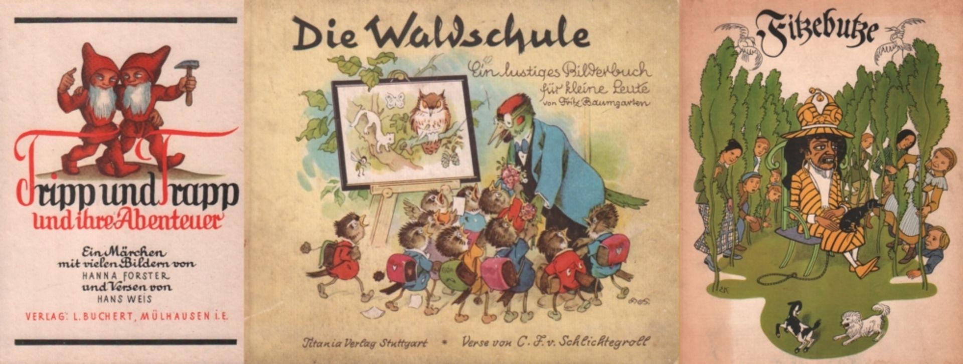 Kinderbuch Dehmel, Paula und Richard. Fitzebutze. Faksimiledruck der Originalausgabe von 1900. Mit
