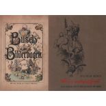 Kinderbuch. Busch. Schwarz. [Wilhelm] Busch Bilderbogen - (1. Teil). München, Braun & Schneider,