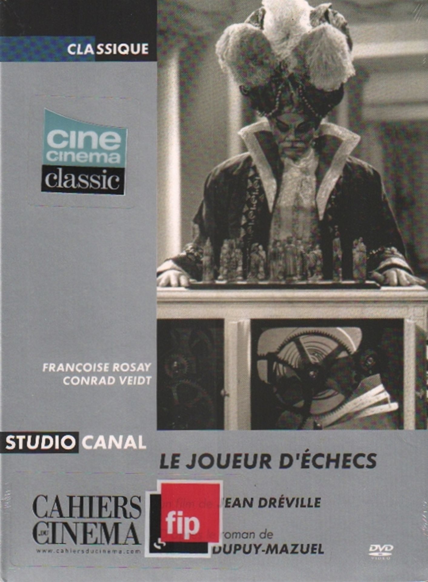 DVD. Le Joueur d‘Echecs. Un film de Jean Dréville. D’après le roman de Henry Dupuy – Mazuel. DVD.