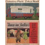 Kinderbuch. Piatti, Celestino. Zirkus Nock. Texte von Ursula Huber. Zürich u. a. Artemis, 1967. Quer