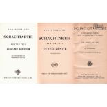 Voellmy, E. Schachtaktik. 4 Bände. Verschiedene Auflagen. Basel, Majer, 1946 - 1949. 8°. Mit