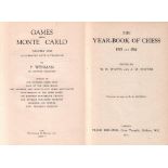 Monte Carlo 1901 - 1904. Wenman, P. Games from Monte Carlo. Volume I. Leeds, Whitehead & Miller,