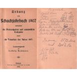 Bogoljubow. Bachmann, Ludwig. Anhang zum Schachjahrbuch 1907 enthaltend die Preisaufgaben und