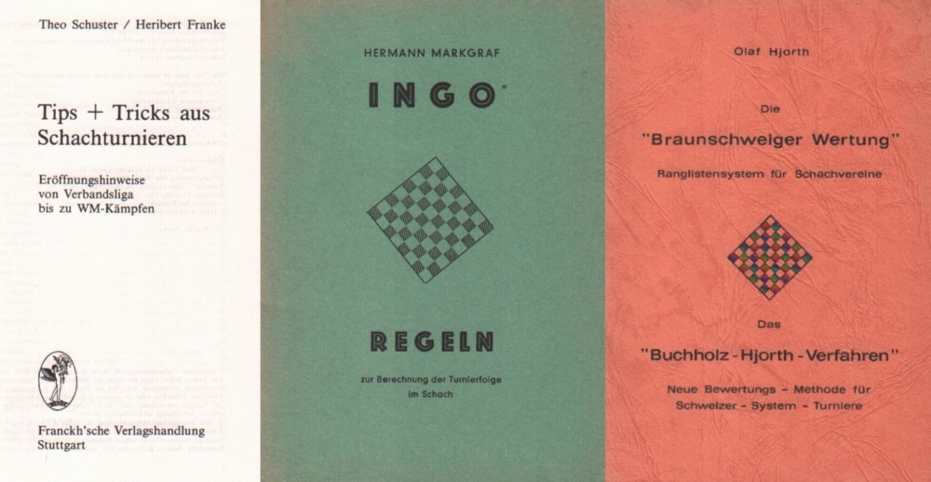 Breuer, Josef. Beispiele zur Ideengeschichte des Schachproblems. Herausgeber "Die Schwalbe", 1982.