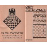 Bayern. Schach - Kalender 1938 des Landesverbandes Bayern e. V. im Großdeutschen Schachbund. (