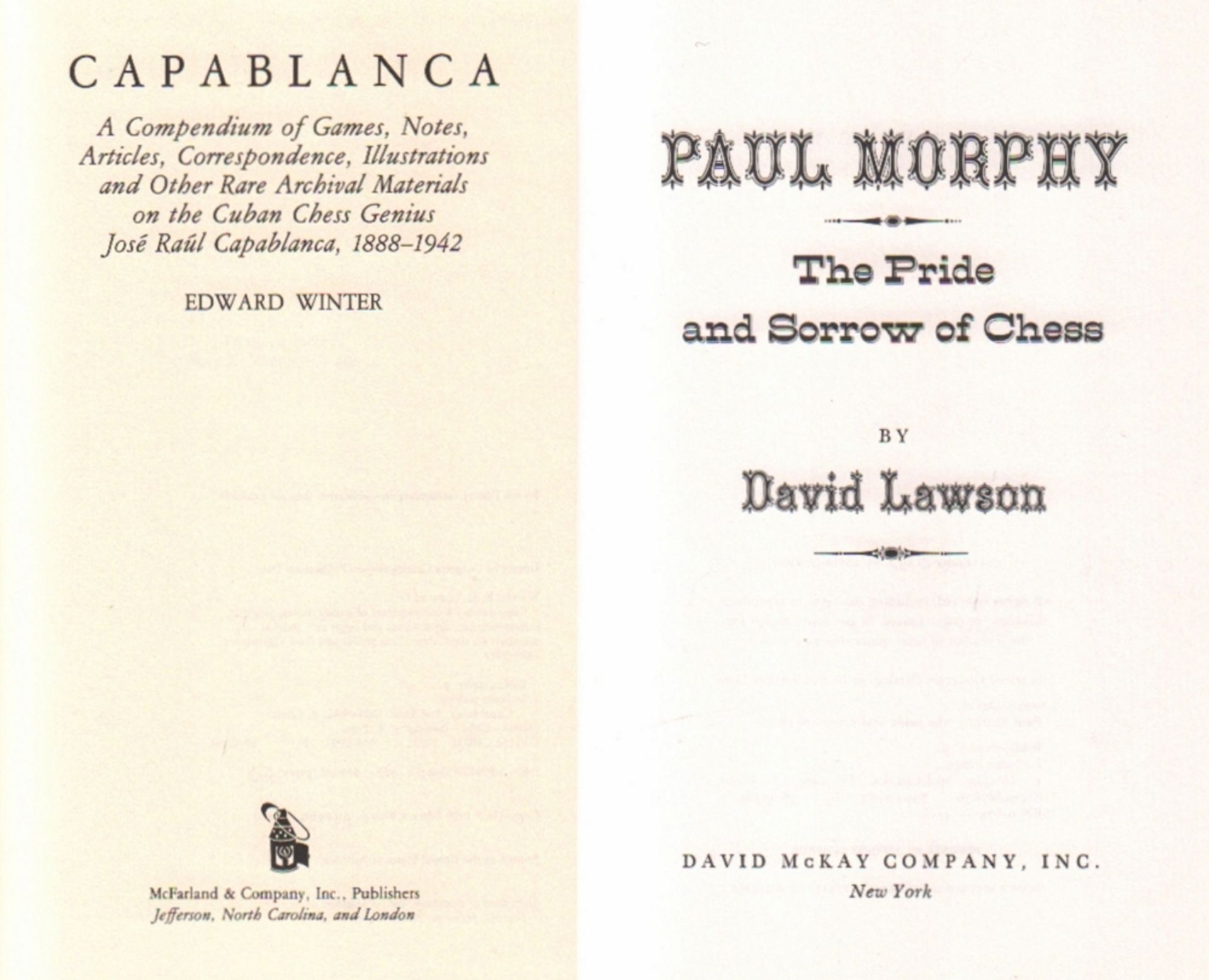 Capablanca. Winter, Edward. Capablanca. A Compendium of Games, Notes, Articles, Correspondence,