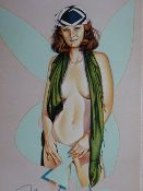 Ramos - Covered Girl Postkarte