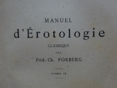Forberg - Manuel d'érotologie