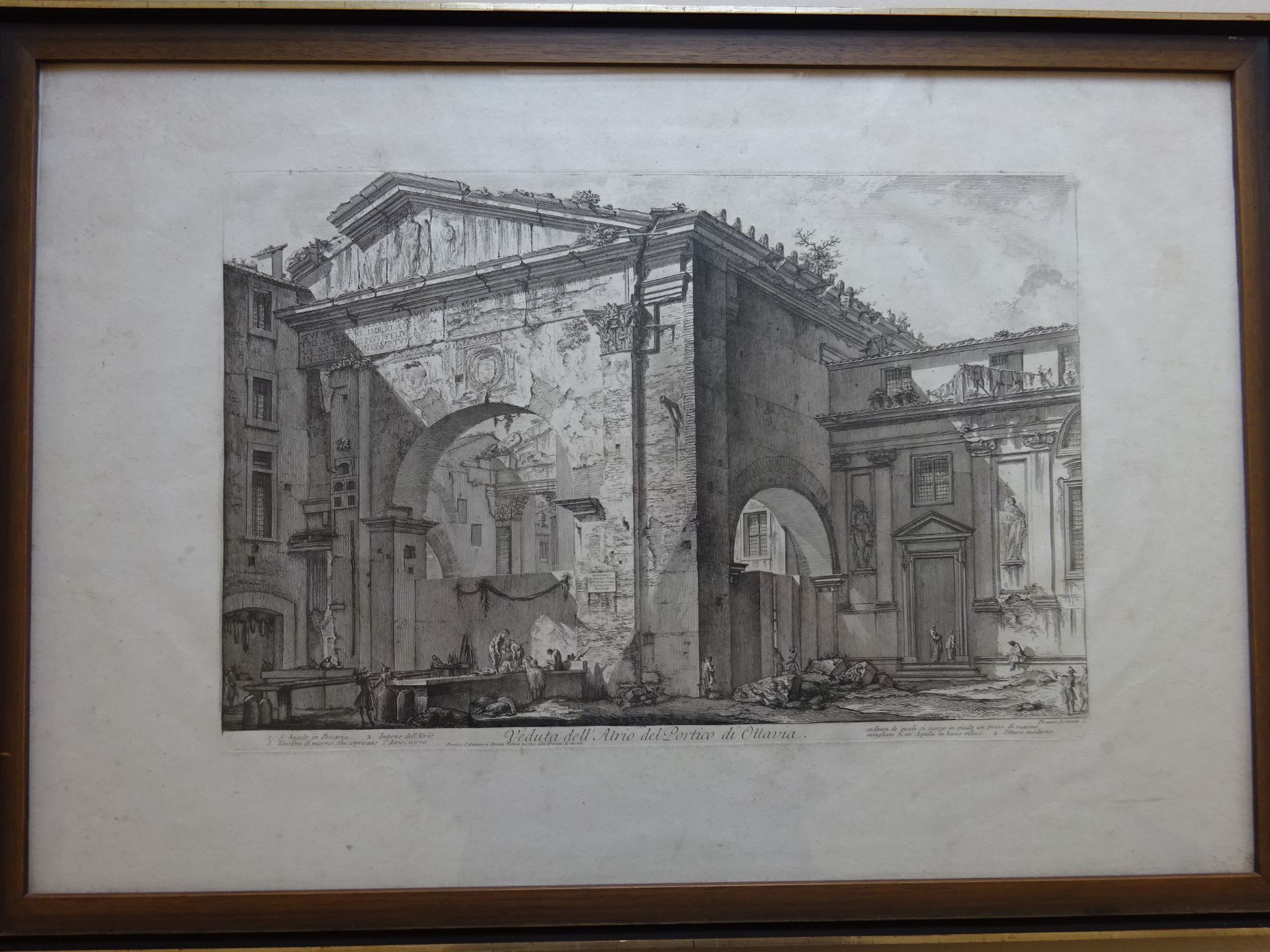 Piranesi - Veduta Atrio Ottavia - Bild 3 aus 5