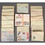 Konvolut Briefmarken, u.a. Deutsches Reich, Europa, Übersee, Vorderer Orient und Japan.