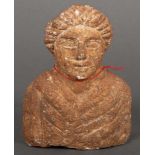 Büste. Achamenidenreich 6. Jh. v. Chr. Kalkstein, gehauen, H=12,8 cm. (best.)