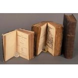 Drei christliche Bücher bzw. Bibeln. Deutsch 1816/1821/1905. (besch.)