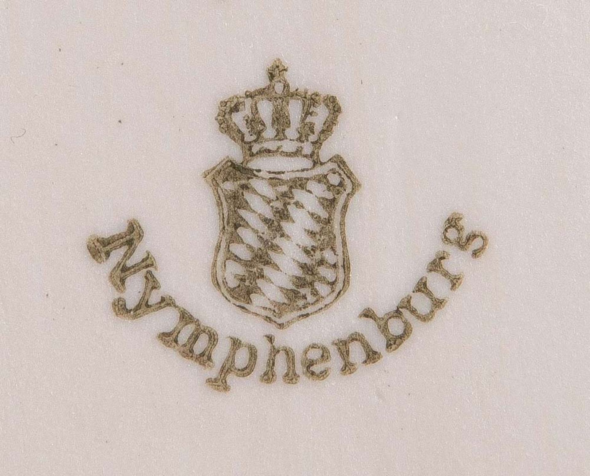 29-tlgs. Service. Nymphenburg 20. Jh. Bestehend aus: Eine Kaffeekanne (H=24,5 cm), ein - Image 2 of 2