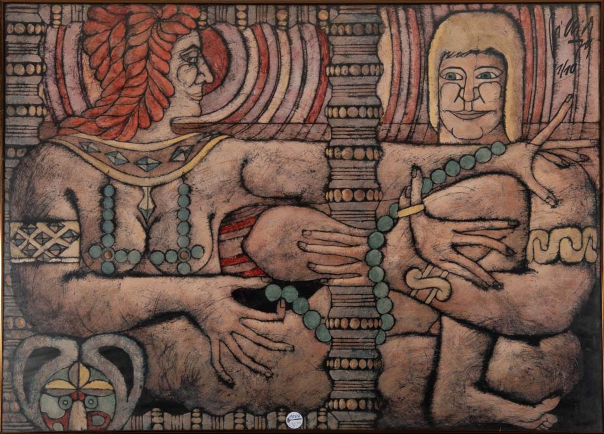 Walter Gillich (1920-2000). Drei Szenen aus der Mythologie. Farblithographie, zwei re./o., eine - Bild 3 aus 4