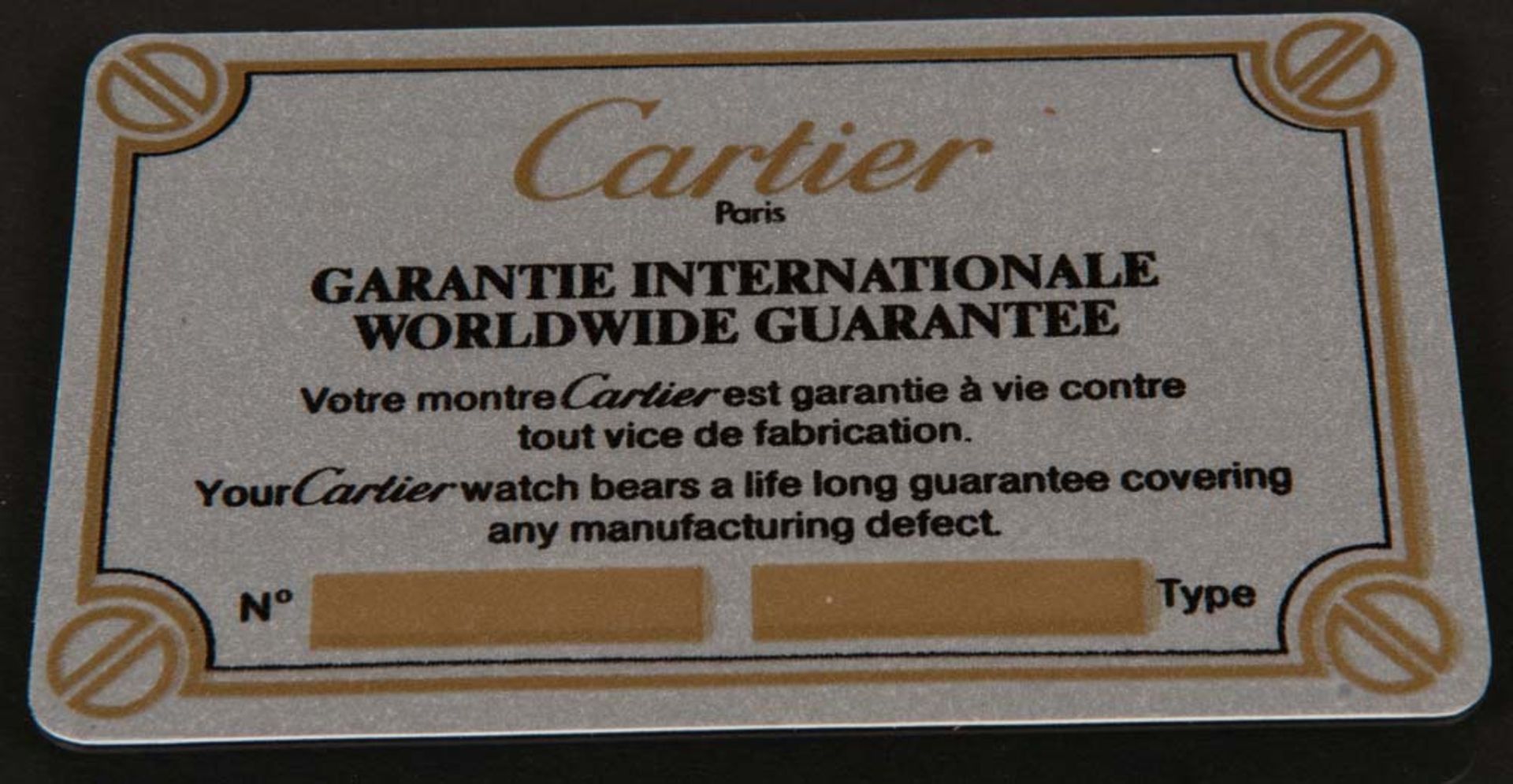 Cartier-Damenarmbanduhr. Gold / Stahl. Automatik, mit Garantiekarte. (Funktion ungeprüft) - Bild 3 aus 3