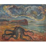 Bob Gésinus-Visser (1898-1978). „Octopus“. Öl/Lw., li./u./sign., verso dat. 1947, 60,5 x 73 cm. **