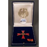 Bundesverdienstkreuz 1. Klasse, im Etui.