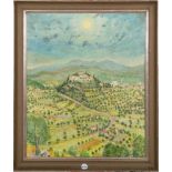 Bob Gésinus-Visser (1898-1978). Landschaft der Provence. Öl/Lw., re./u./sign., gerahmt, 73 x 60