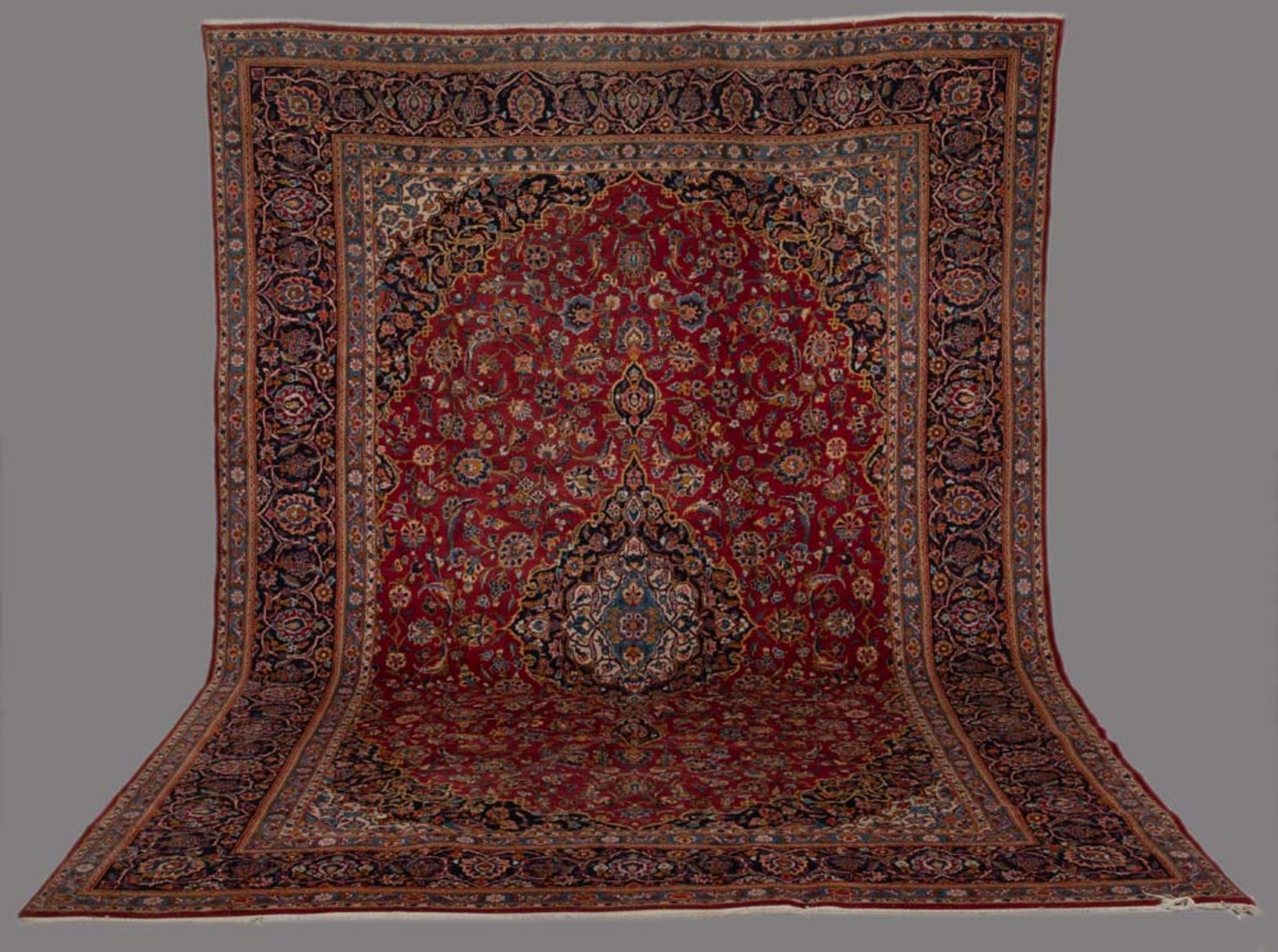 Keshan-Teppich, 380 x 270 cm. **