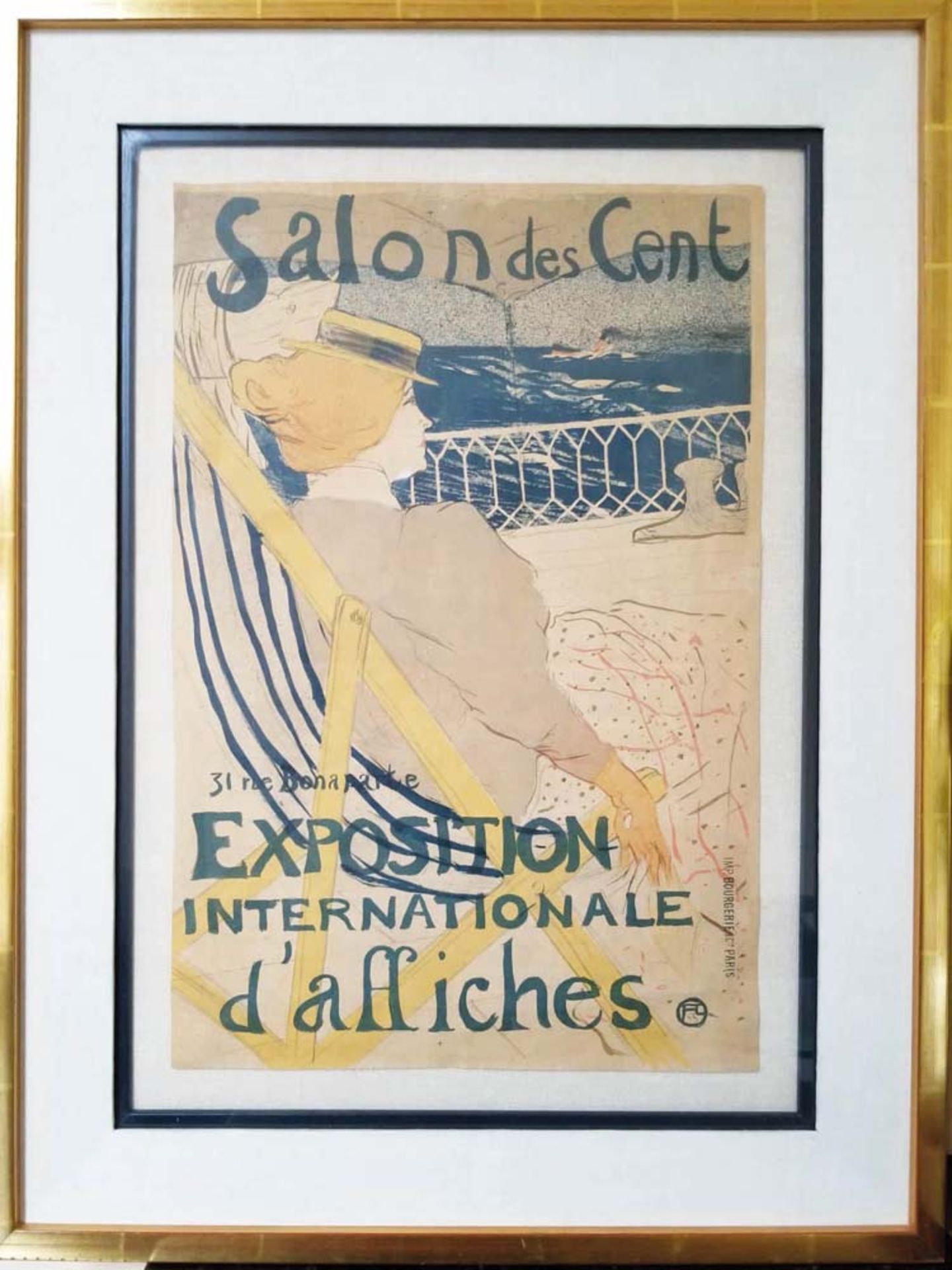 Henri de Toulouse-Lautrec (1864-1901). „Salon des Cent: Exposition Internationale d'affiches (