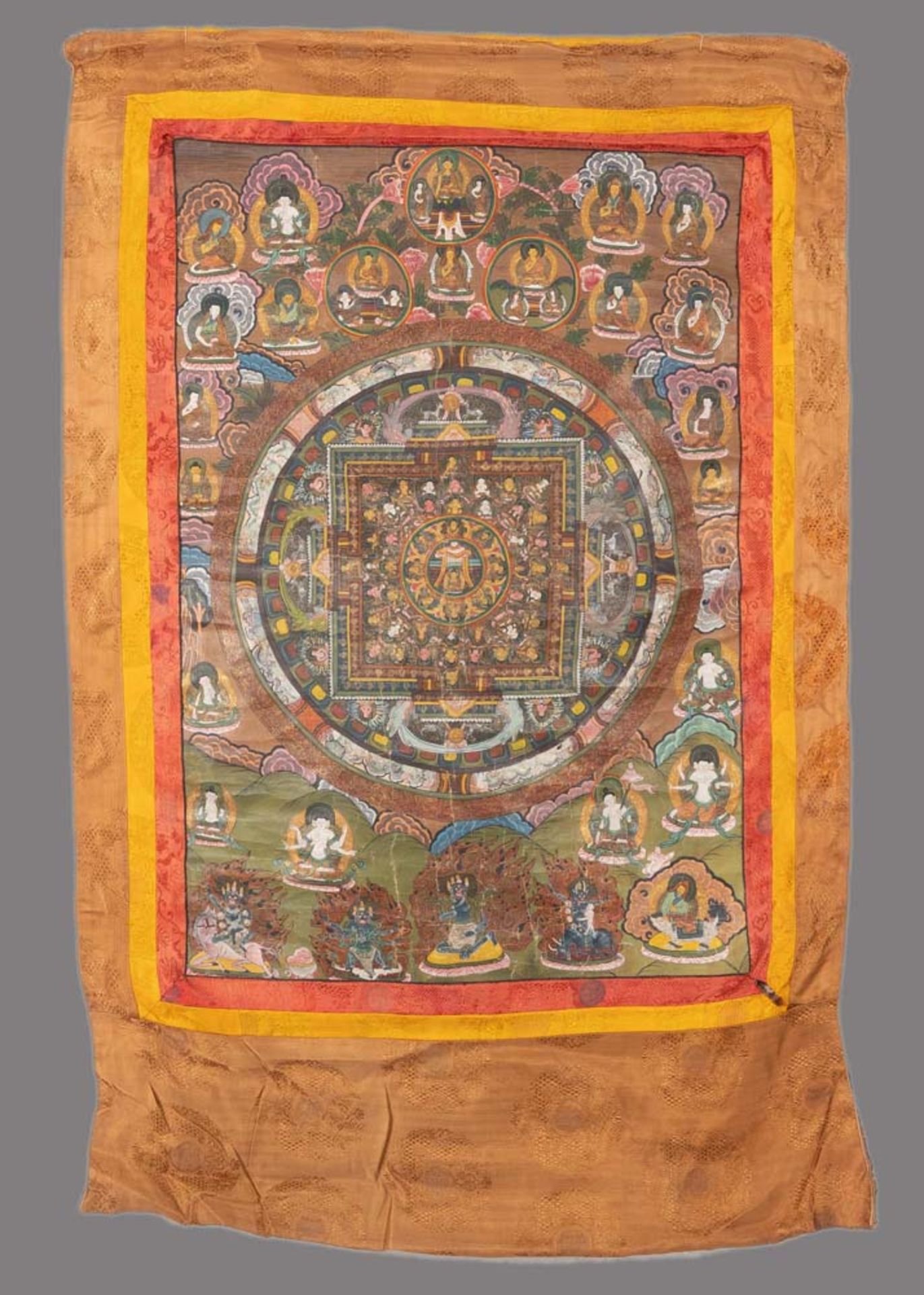 Thangka. Asien, 84 x 58 cm