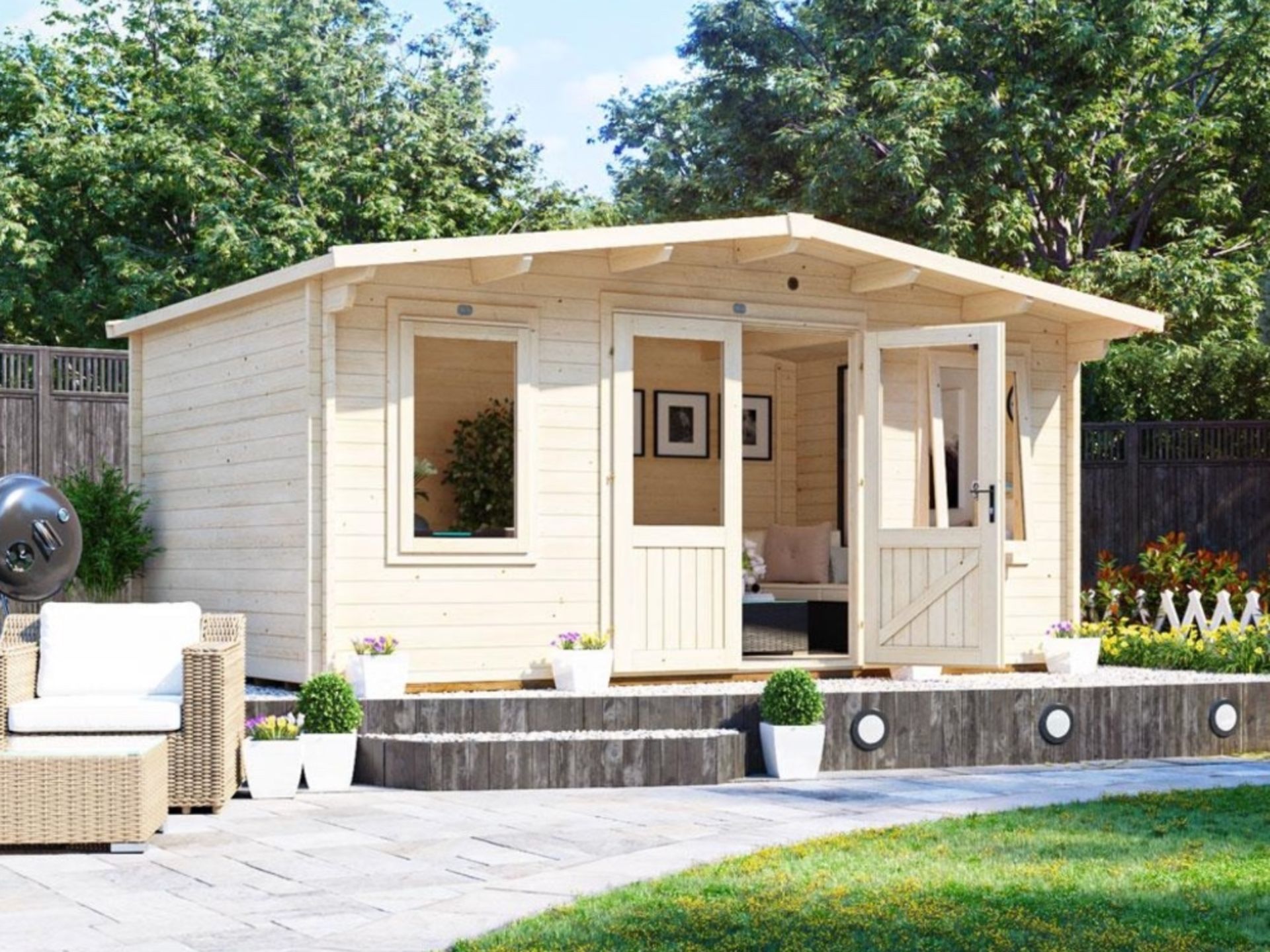 Brand New Log Cabin W5m x D3m RRP £3,699