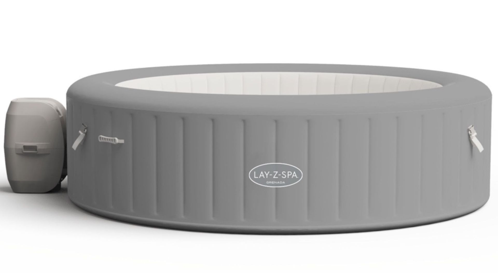 Brand New Lay-Z-Spa 93in _ 28in Grenada AirJet Inflatable Hot Tub Spa RRP £499