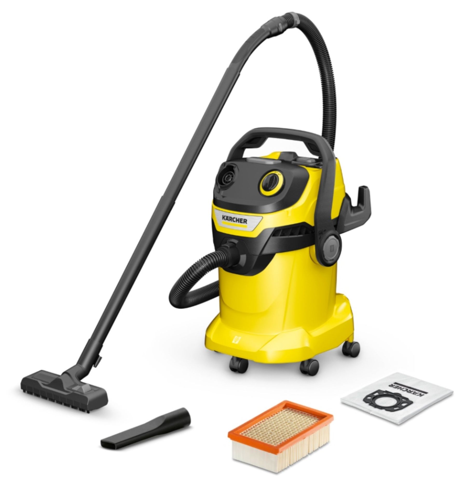 Brand New The KŠrcher WD 5 Wet and Dry Vacuum Clean RRP £180
