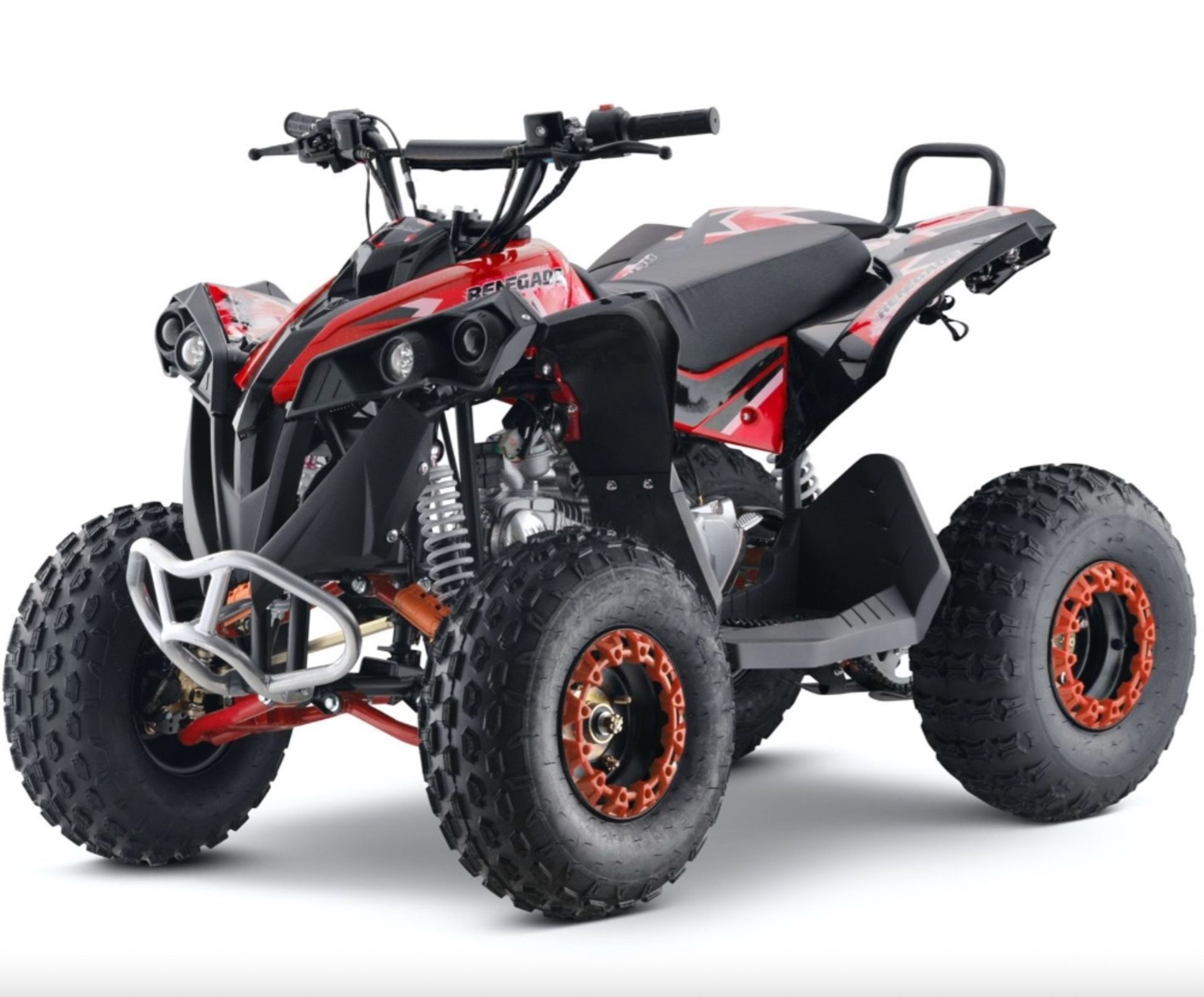 Brand New 4-stroke 125cc Petrol Quad - Red RRP £999