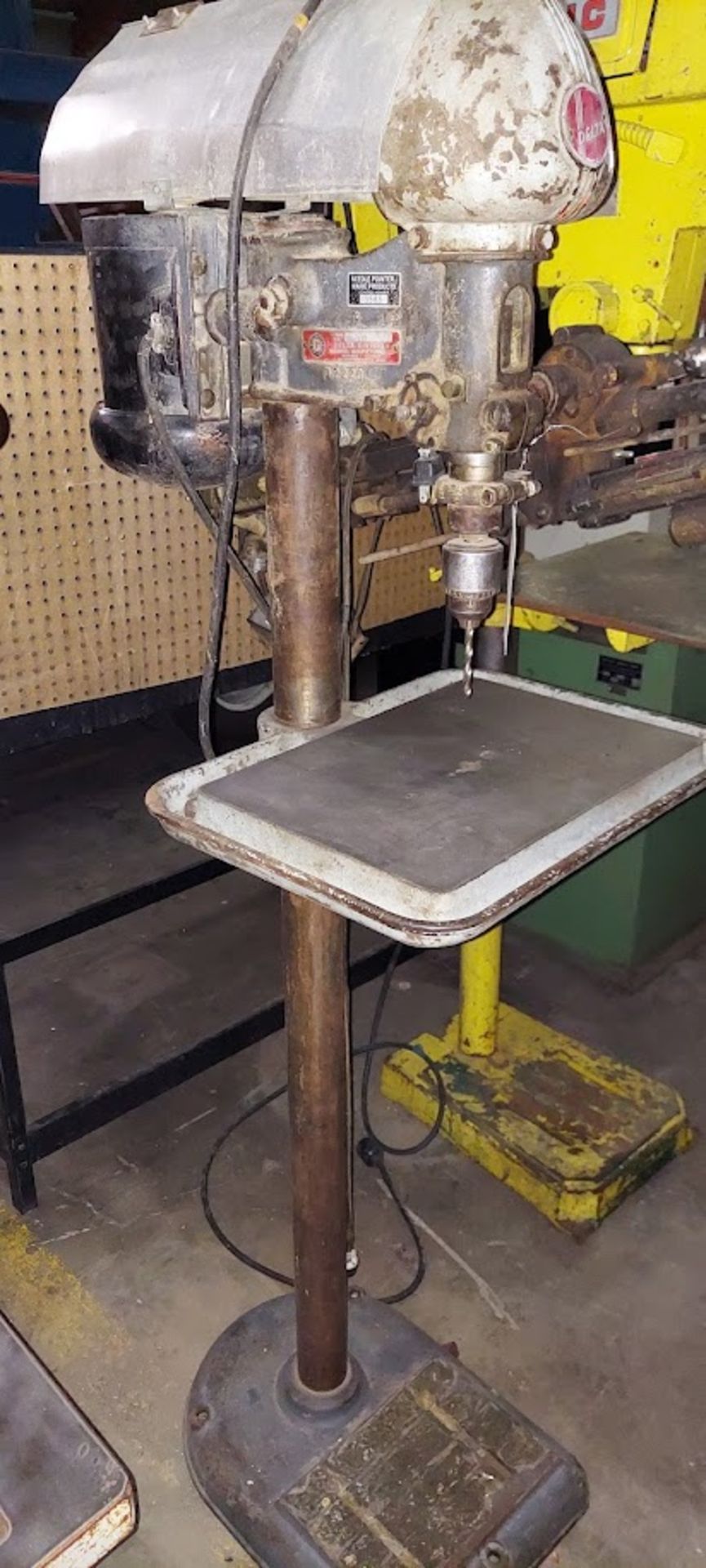 Delta 14" Drill Press, Model #61-7572, Variable Speed Step Pulley, Motor is 1/4 HP 115/230 Volts - Image 2 of 2
