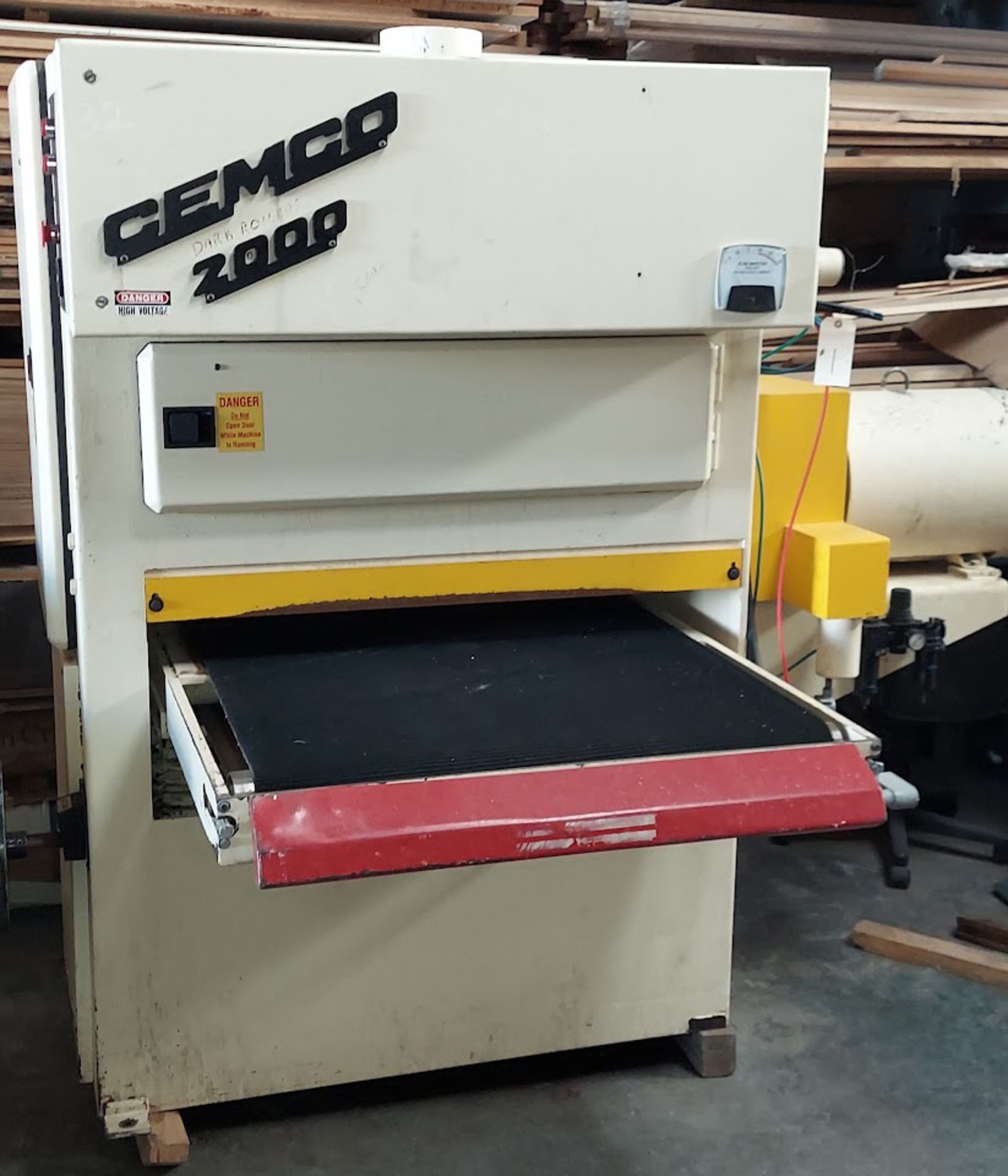 Cemco 2000 36" Wide Belt Sander, 30 hp 230/460 volts 3-phase - Image 10 of 10