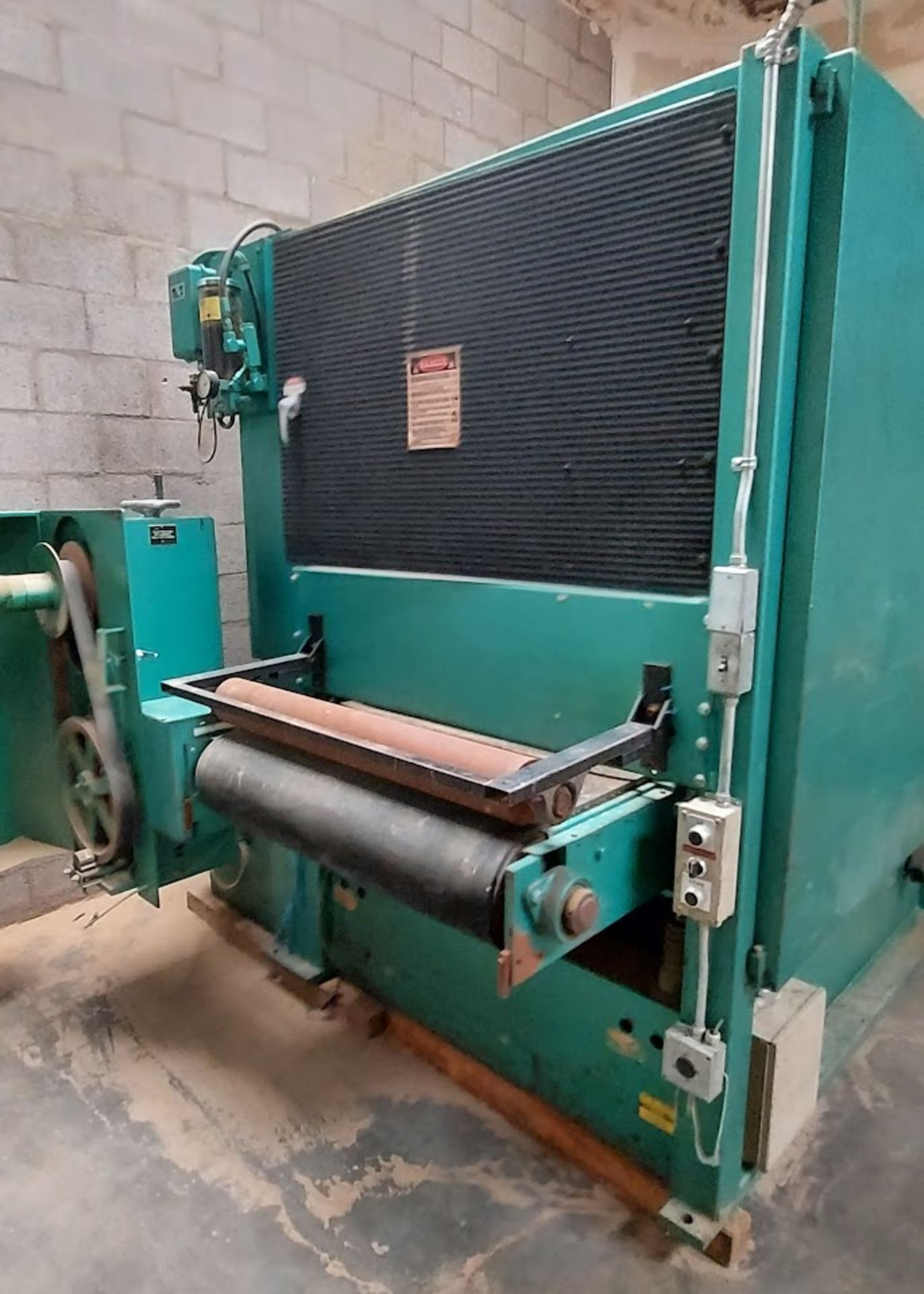 Timesaver 37 Inch Wide-Belt Sander, Triple-head, Model 337-3HDA - Image 2 of 14