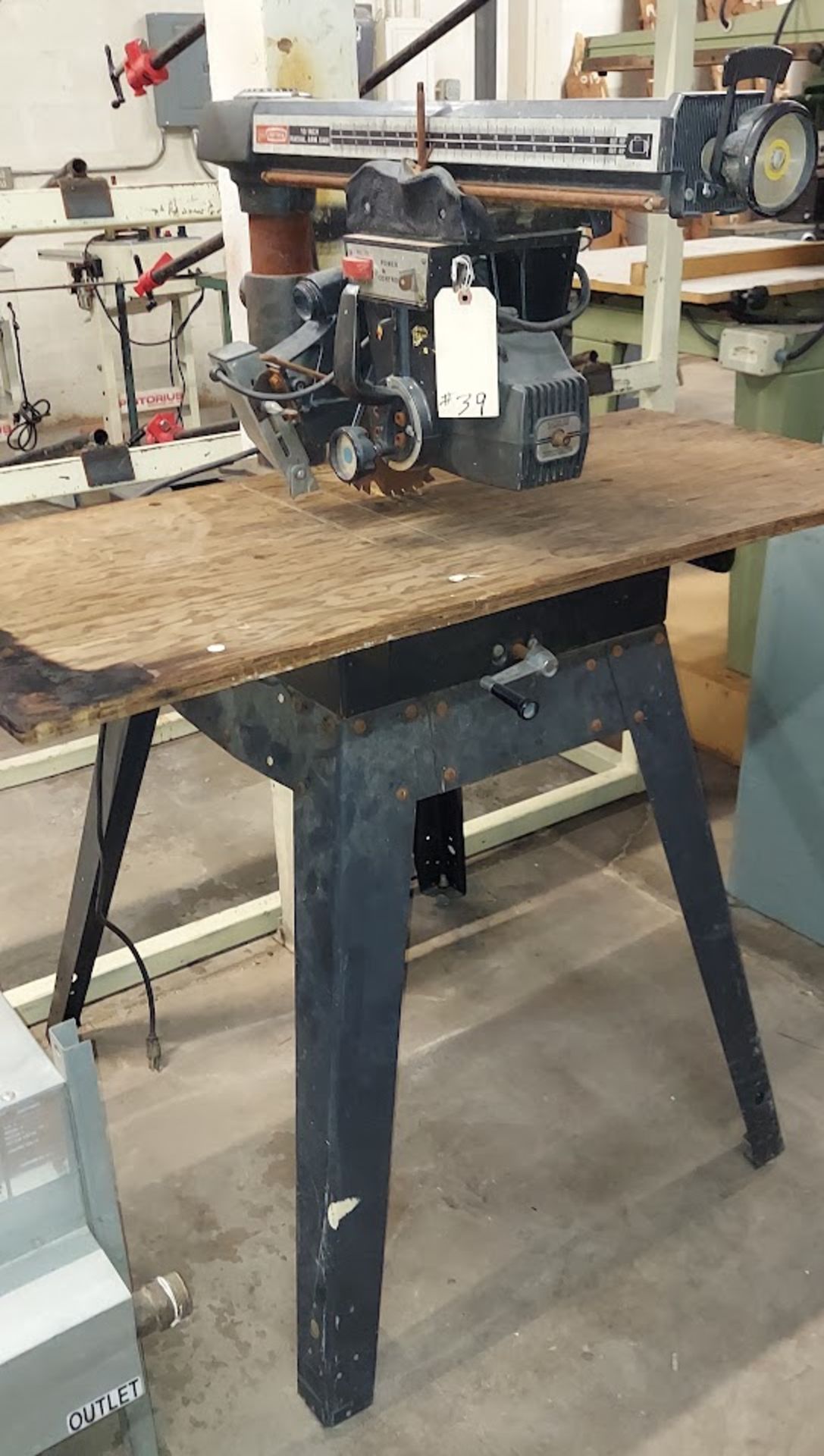 Craftsman 10" Radial Arm Saw, 115V