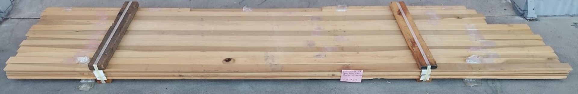 560 lf 3/4" x 2-3/4" Poplar Radius Shoe Molding 11 - 12' L