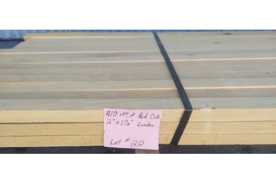 410 lf Red Oak 2" x 1-1/2" - Image 5 of 5