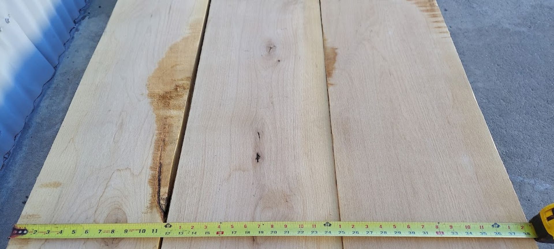 125 bf 5/4 Alder Wide 10' L - Image 4 of 5