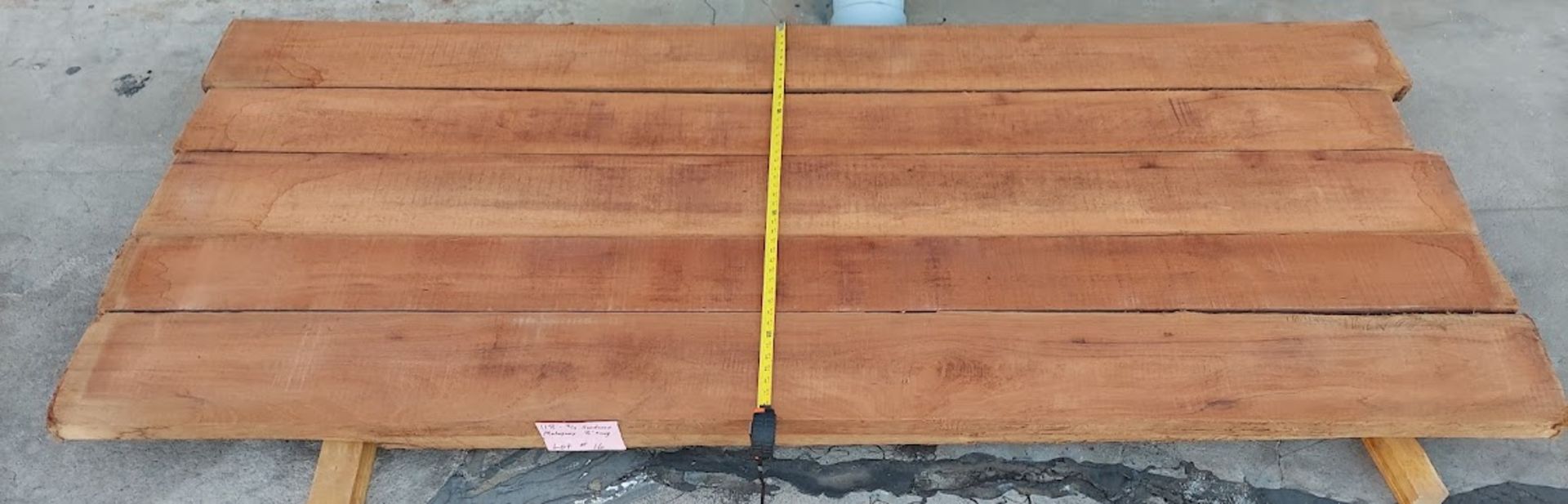 118 bf 8/4 Honduran Mahogany 8' L