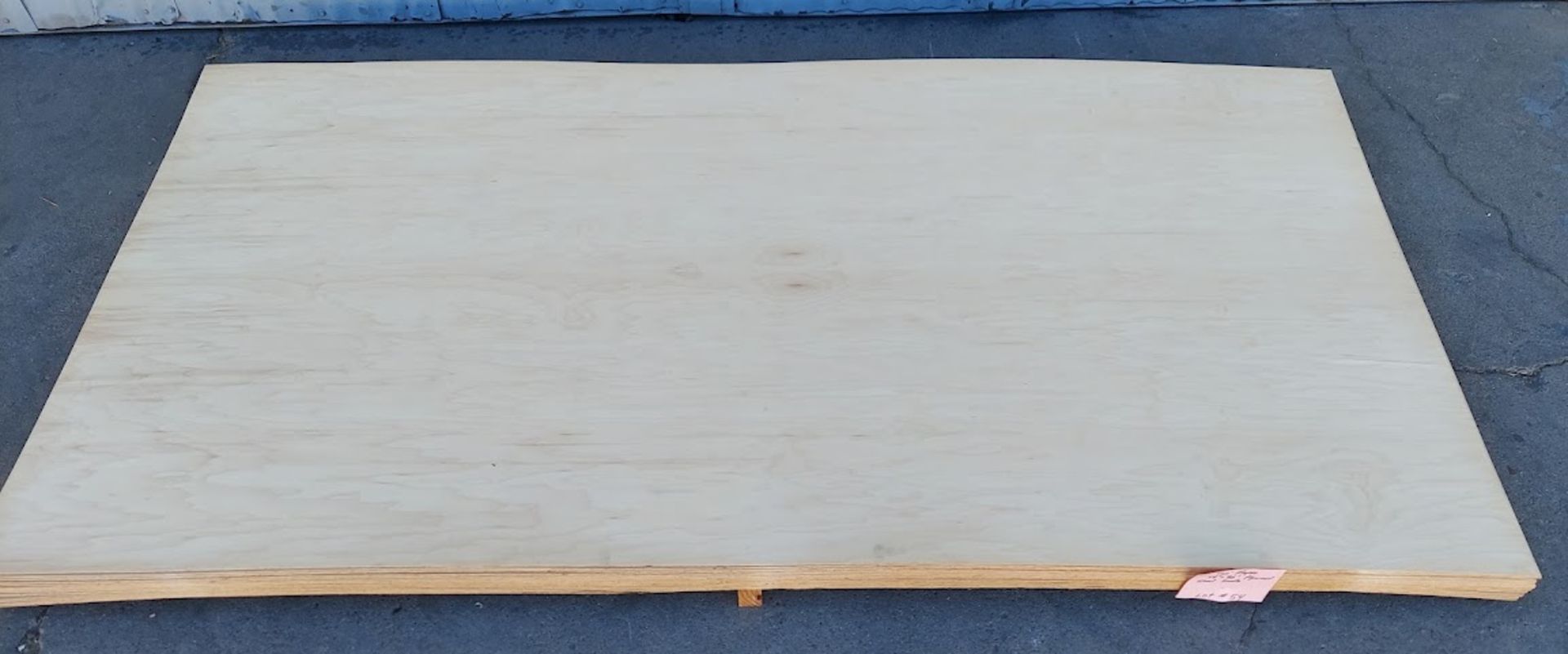 17 pcs 5/32" Maple Plywood 48" x 96"