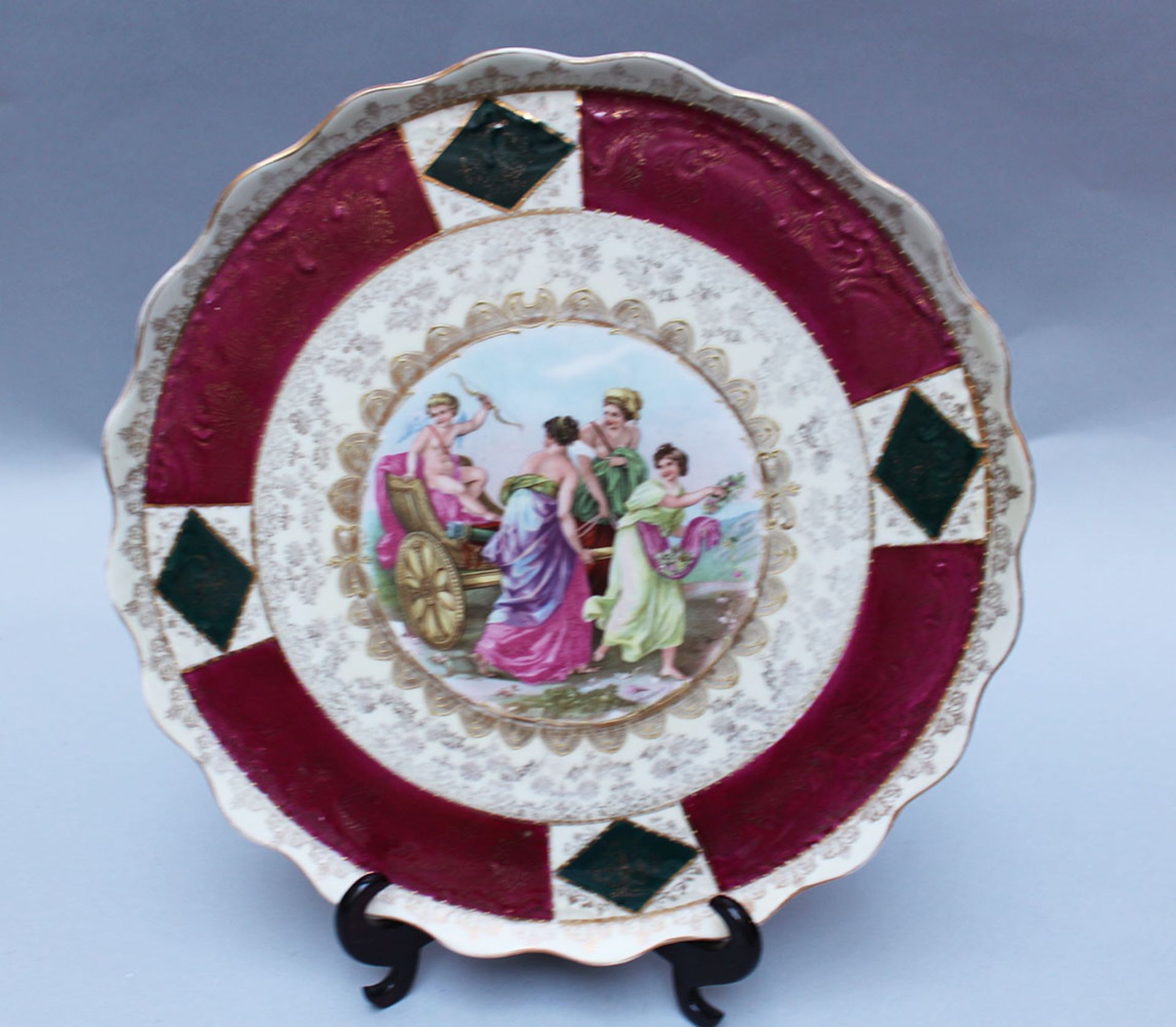 Vienna porcelain plate 