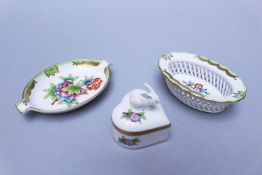 3 Porcelain items 