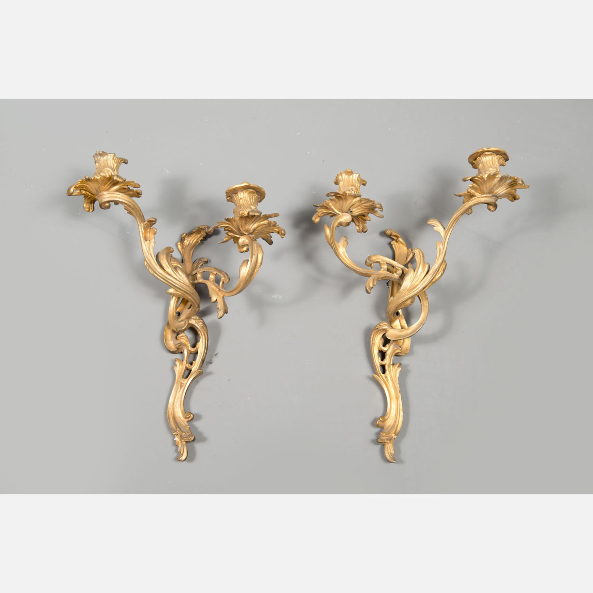 Pair of French appliques