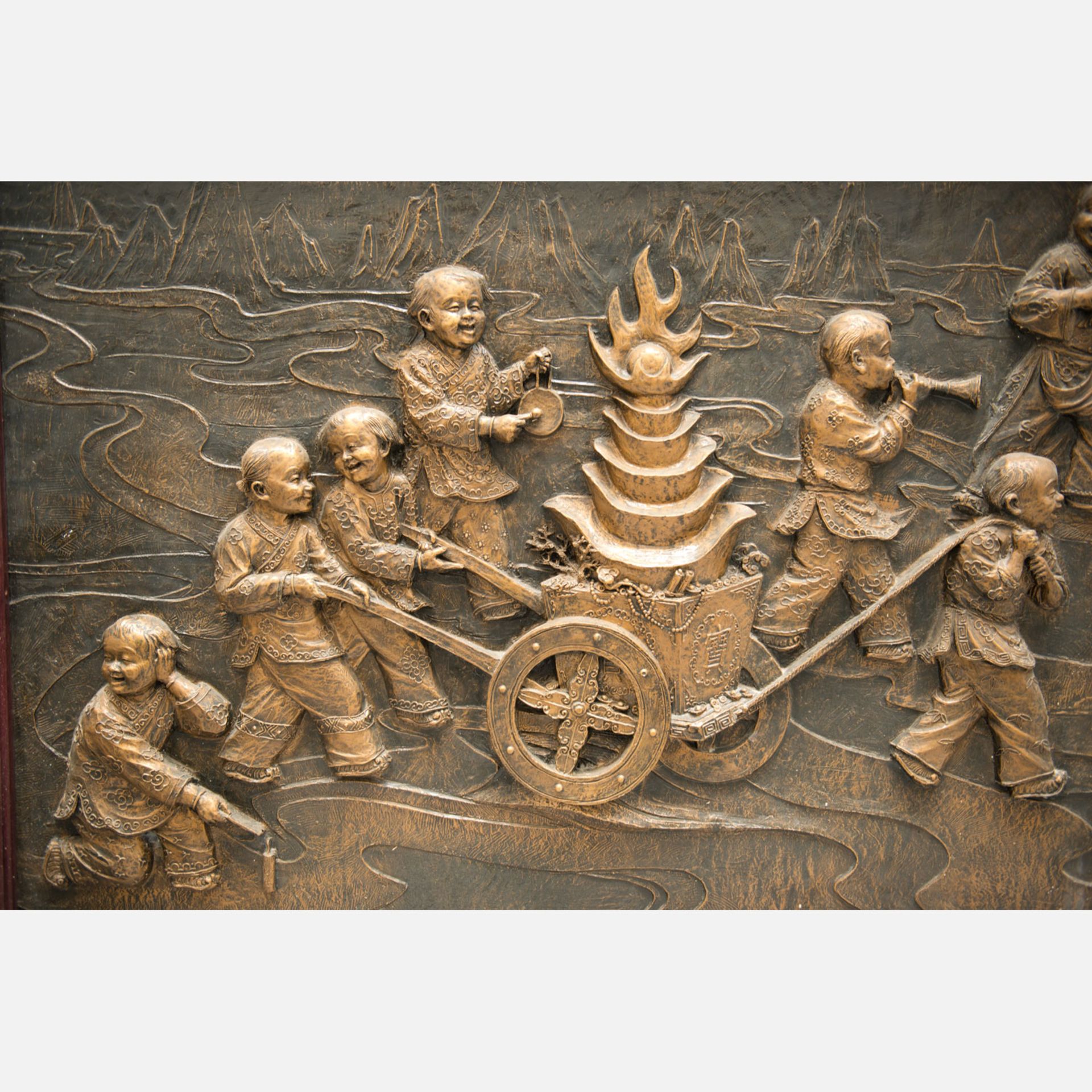 Monumental Chinese relief - Image 3 of 3